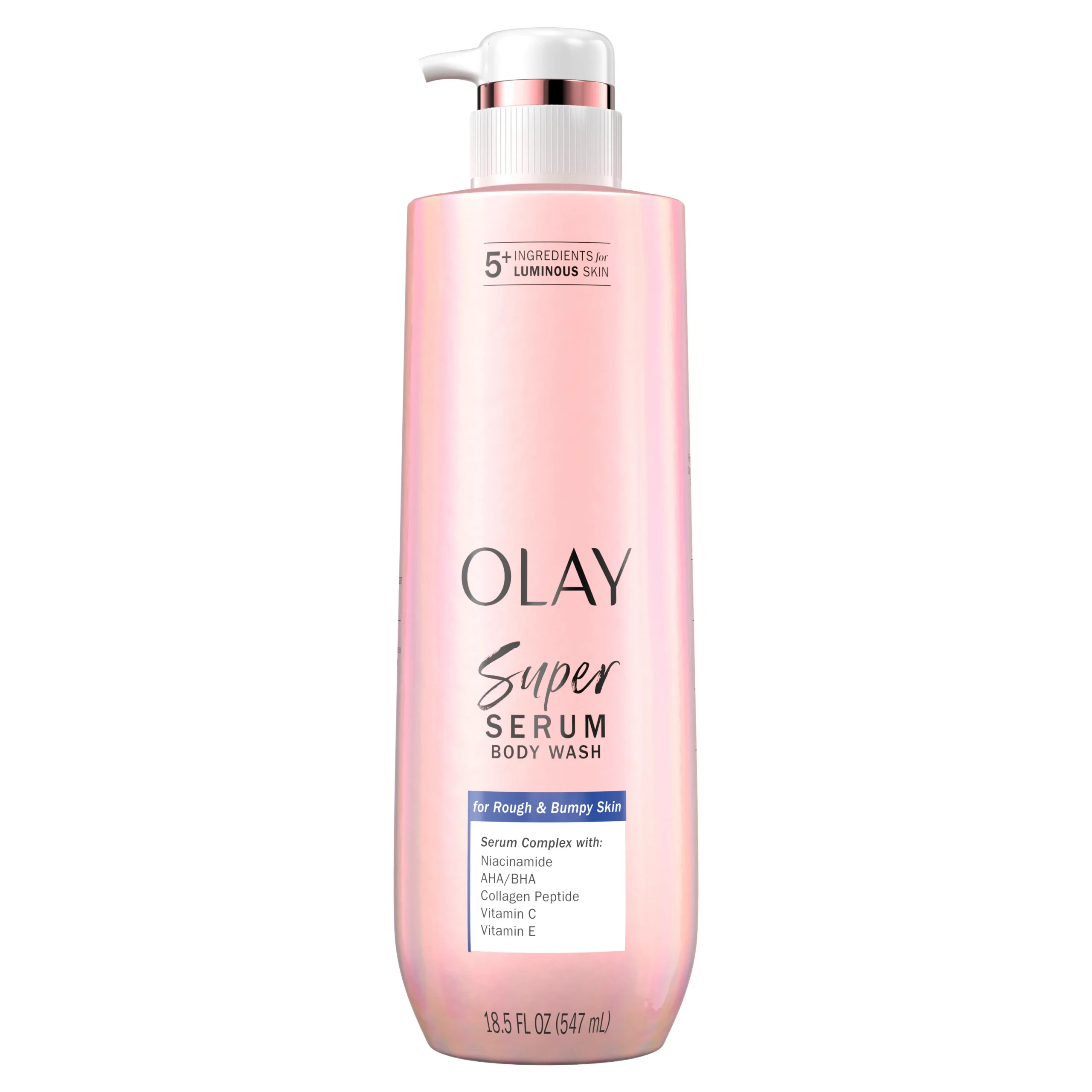 OLAY -Super Serum (rough & Bumpy Skin) Body Wash 18.5fl OZ 547ml