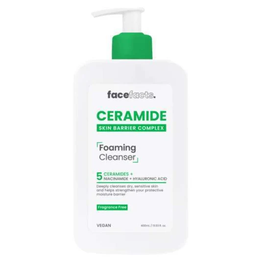 FACEFACTS -CERAMIDE FOAMING CLEANSER 400ML