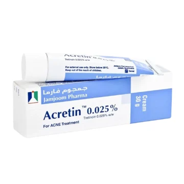 Acretin for acne treatment