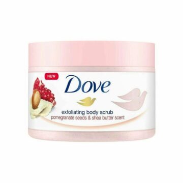 Dove body scrub pomegranate