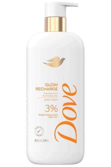 Dove recharge glow wash