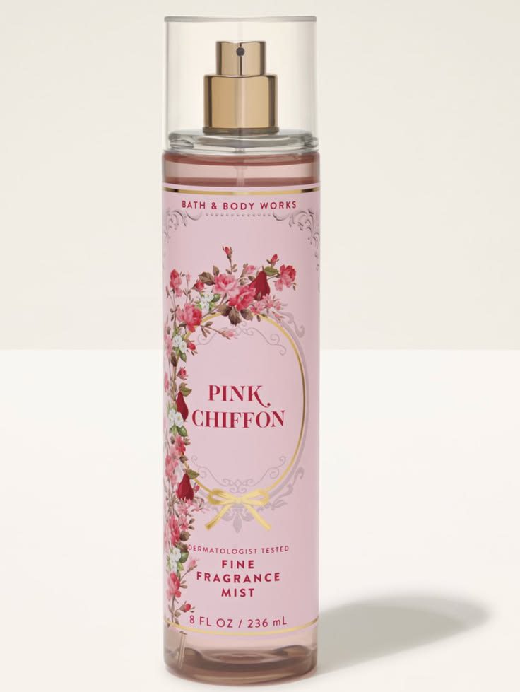 BATH AND BODY PINK CHIFFON BODY MIST