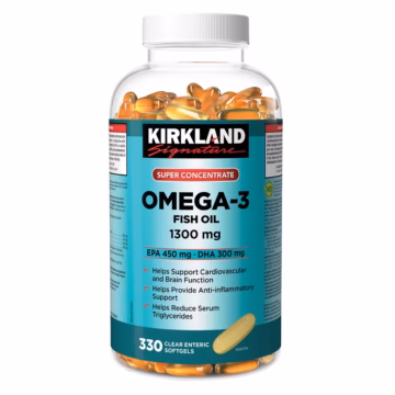 KIRKLAND SIGNATURE SUPER CONCENTRATE OMEGA 3 FISH OIL 330 SOFTGELS