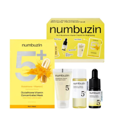 NUMBUZIN 5 GLUTATHIONE VITAMIN TRIAL KIT